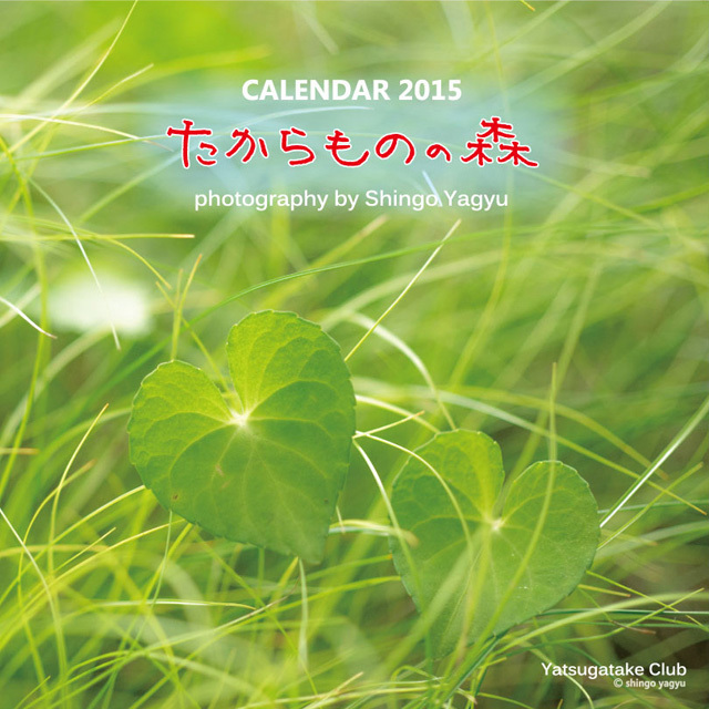 八ヶ岳倶楽部　森のカレンダー2015